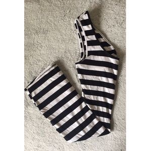 Black and white bodycon dress